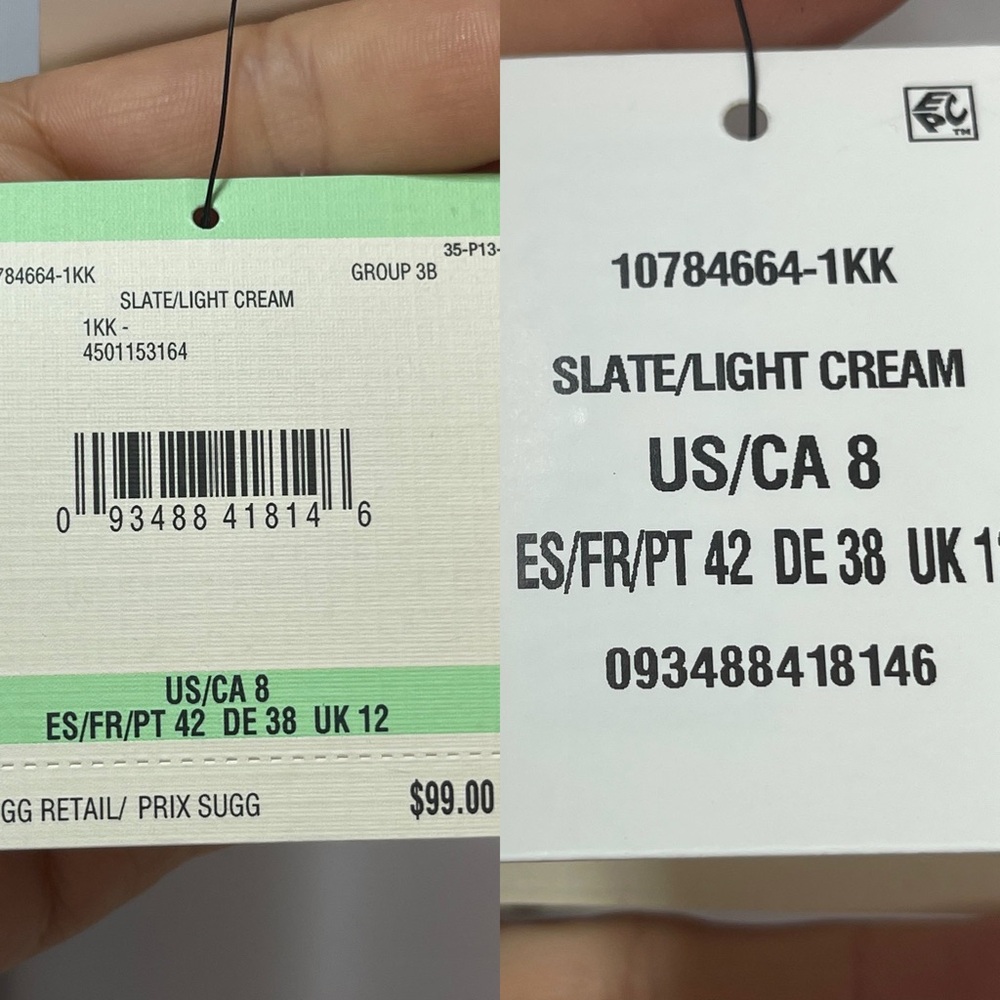 Anne Klein Elegant Slate and light cream floral Patterned Dress women’s size 8 - Picture 14 of 17